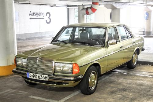 An old Mercedes